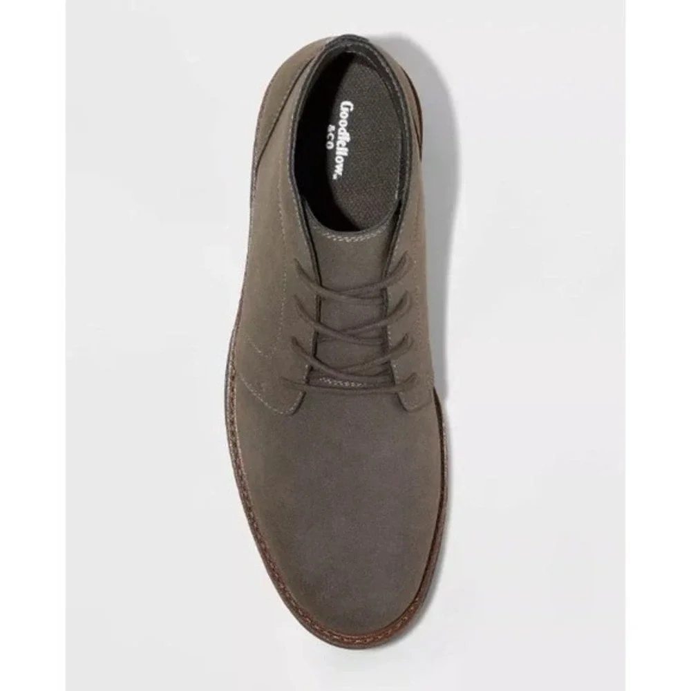 Men's Jerad Chukka Boots by Goodfellow & Co Gray Size 12‎ New With Tags